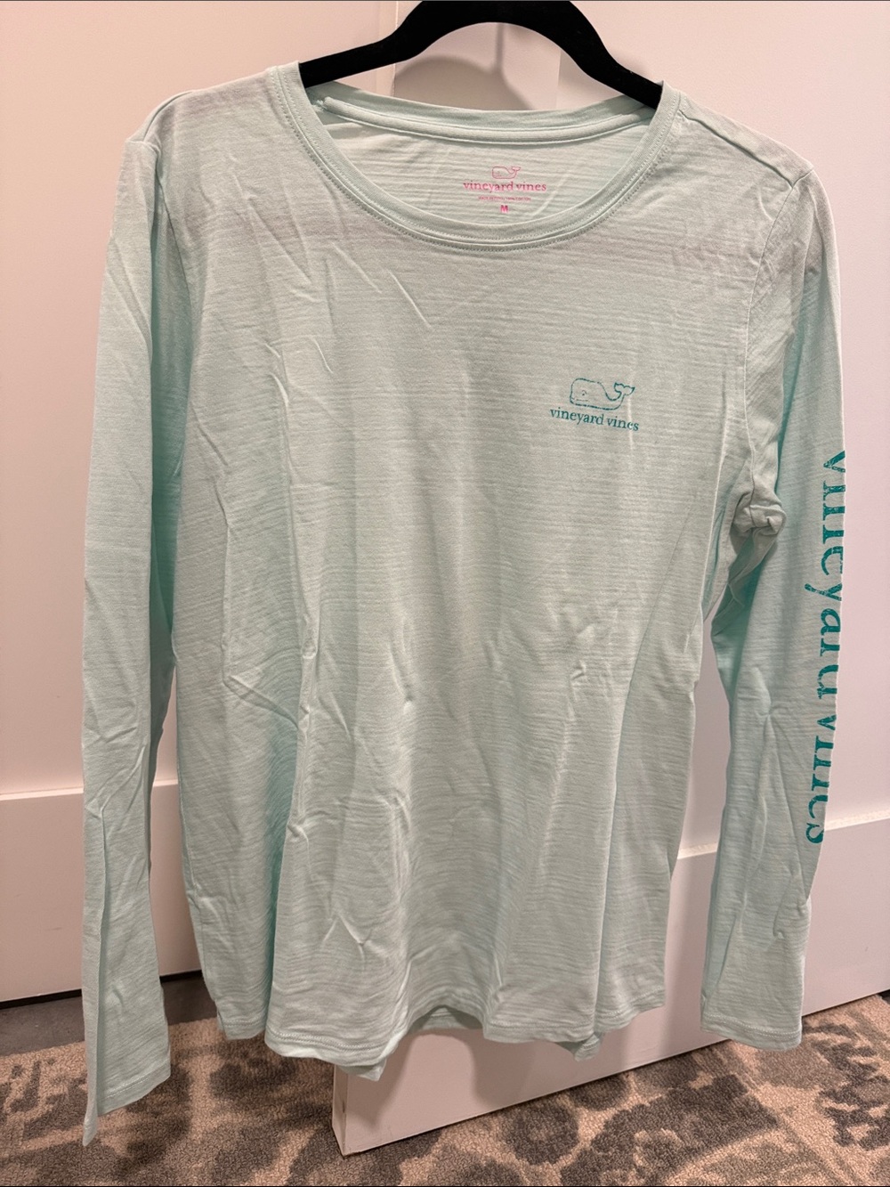 Vineyard Vines Women’s Long-Sleeve T-shirt Mint Green/teal